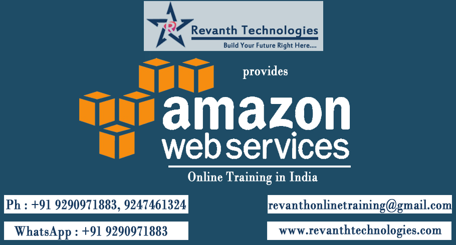 Amazon Web Services Oline Training in India, Amazon Web Services Online